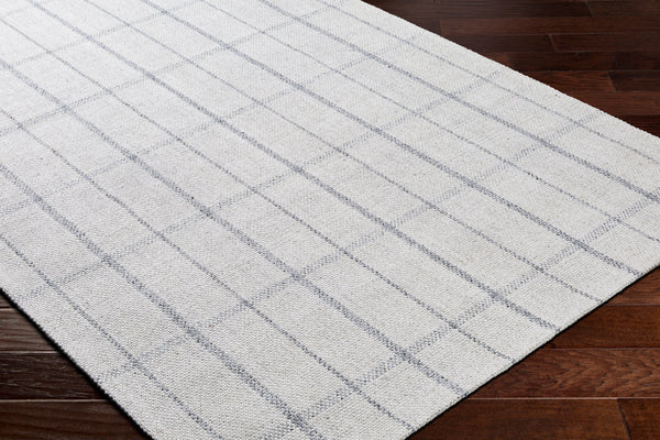 surya tartan tar 2304 light grey rug