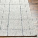 surya tartan tar 2304 light grey rug