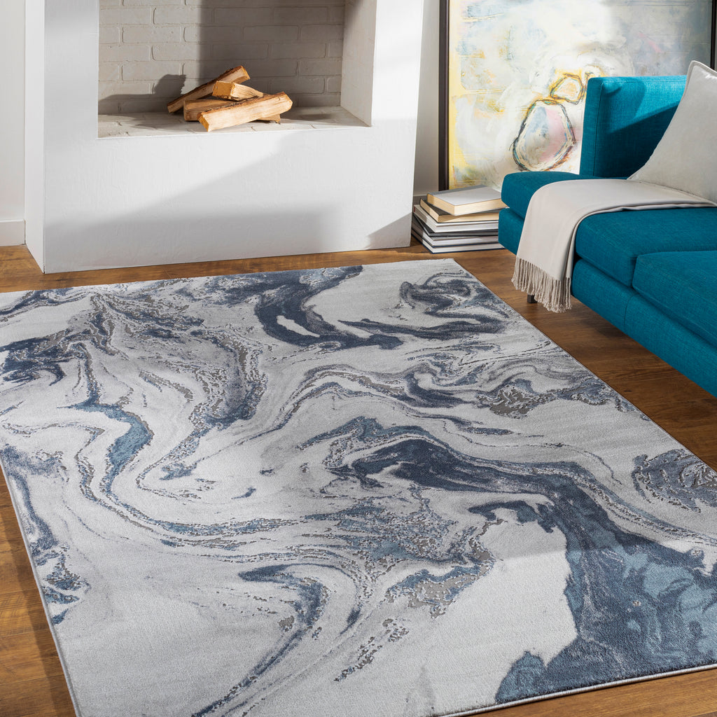 surya tibetan tbt 2319 navy rug