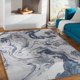 surya tibetan tbt 2319 navy rug