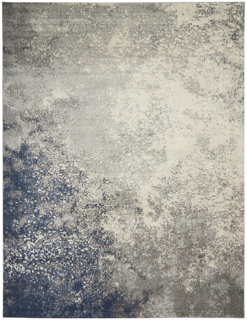 nourison passion psn10 charcoal ivory rug