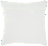 nourison outdoor vj088 turquoise pillow