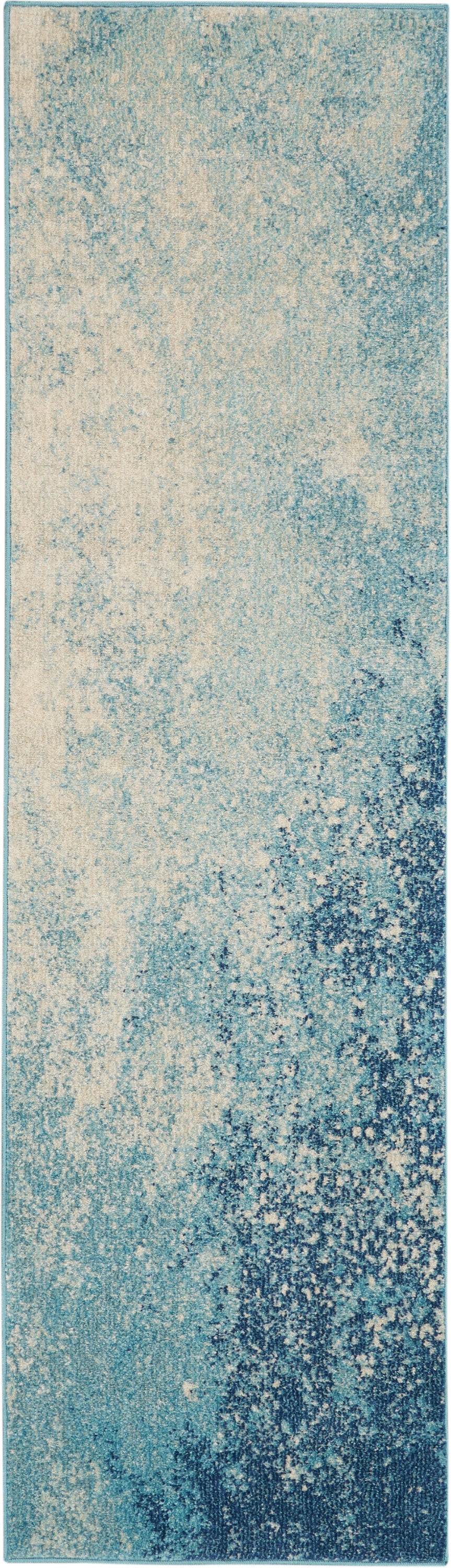 nourison passion psn10 navy light blue rug