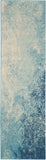 nourison passion psn10 navy light blue rug