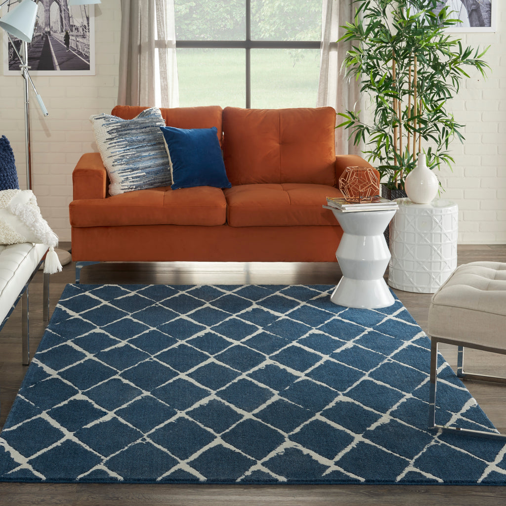 nourison twilight twi15 navy rug