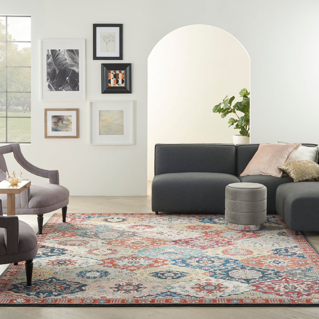 nourison parisa psa05 multicolor rug