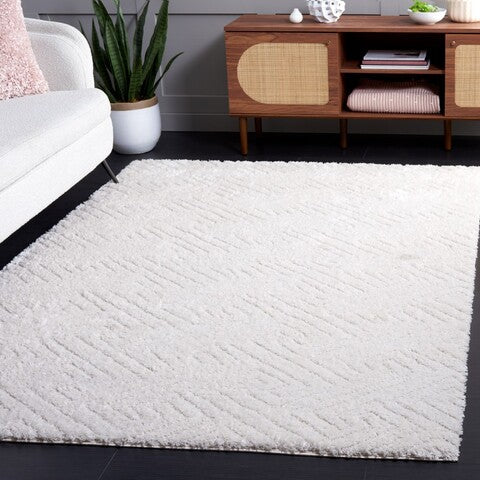 safavieh clearance tahoe shag tho652b ivory rug