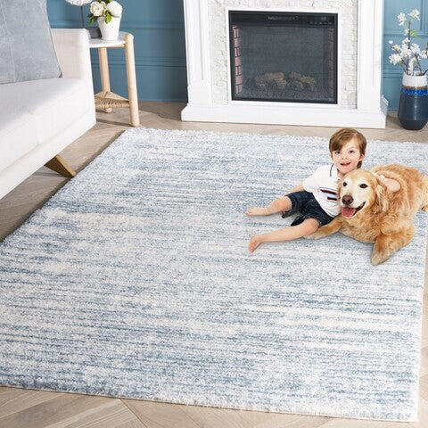 safavieh clearance tahoe shag tho653m blue rug