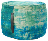 nourison outdoor as130 blue pillow