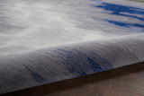 nourison symmetry smm10 grey blue rug