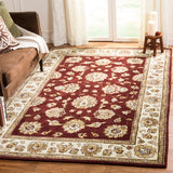 safavieh clearance total performance tlp416c burgundy rug