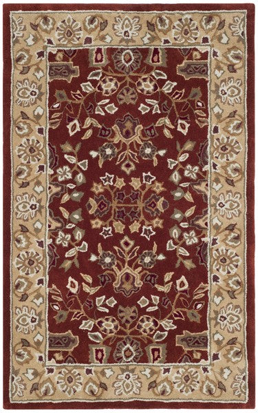 safavieh clearance total performance tlp721b rust rug
