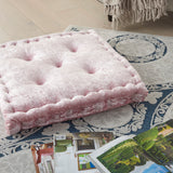 nourison life styles l0225 rose pillow