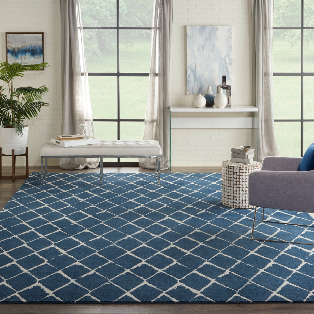 nourison twilight twi15 navy rug