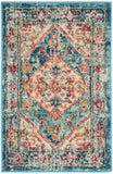 nourison passion psn23 ivory light blue rug