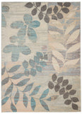 Nourison Sale Tranquil TRA01 Ivory/Light Blue Rug