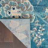 Nourison Sale Tranquil TRA02 Turquoise Rug