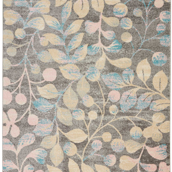 Nourison Sale Tranquil TRA03 Grey/Beige Rug