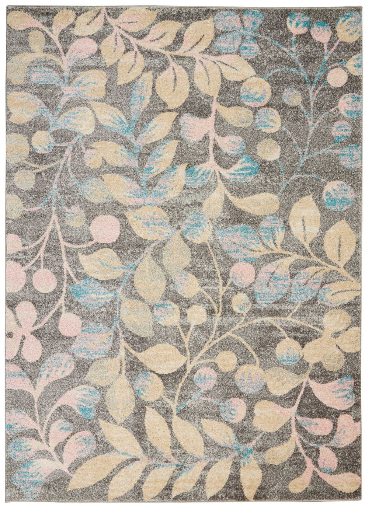Nourison Sale Tranquil TRA03 Grey/Beige Rug