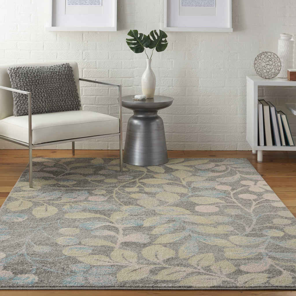 Nourison Sale Tranquil TRA03 Grey/Beige Rug