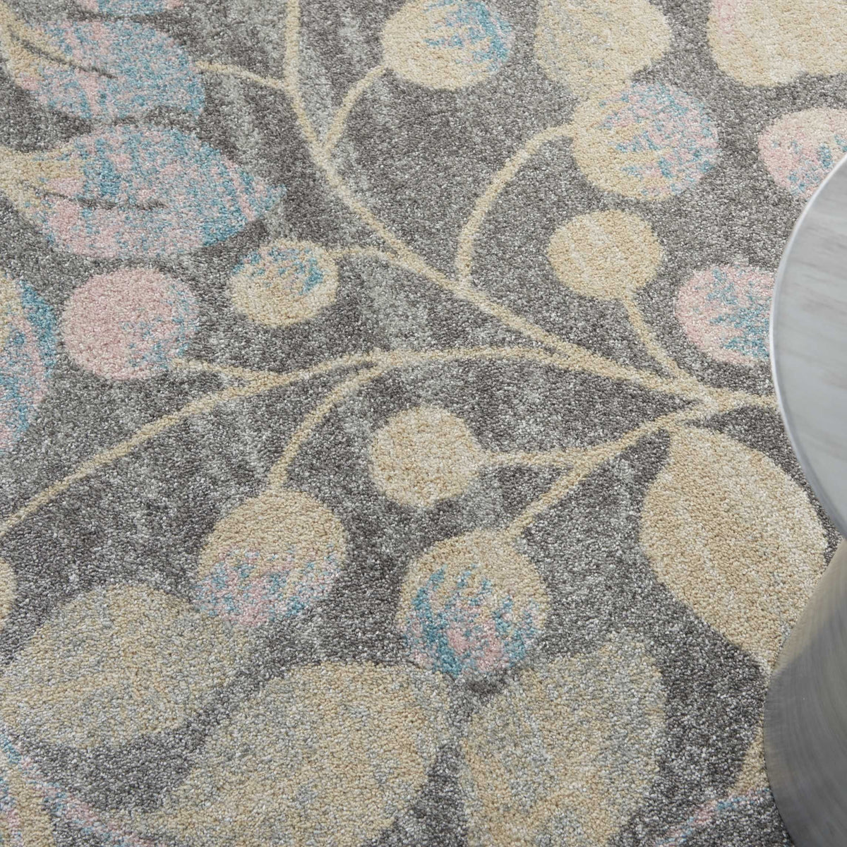 Nourison Sale Tranquil TRA03 Grey/Beige Rug