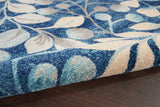 Nourison Sale Tranquil TRA03 Navy Rug