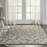 Nourison Sale Tranquil TRA04 Grey/Beige Rug