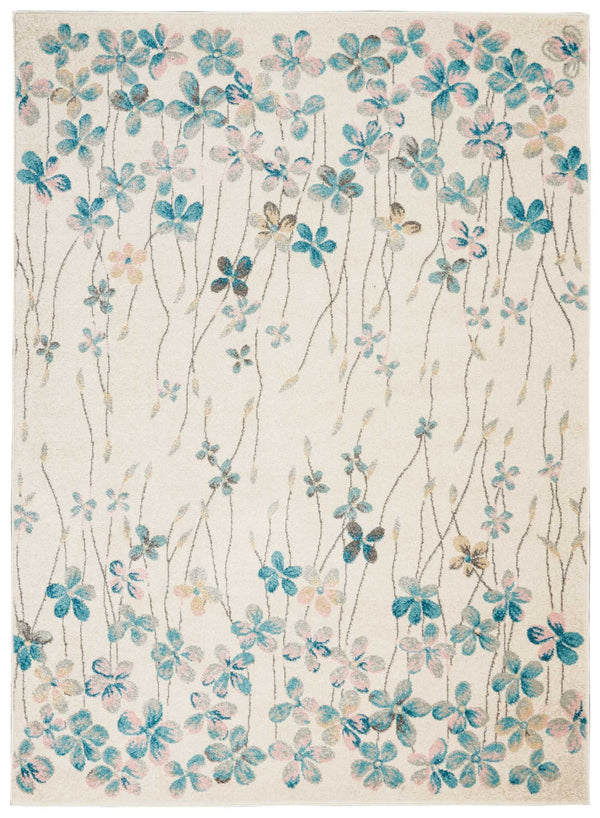 Nourison Sale Tranquil TRA04 Ivory Rug