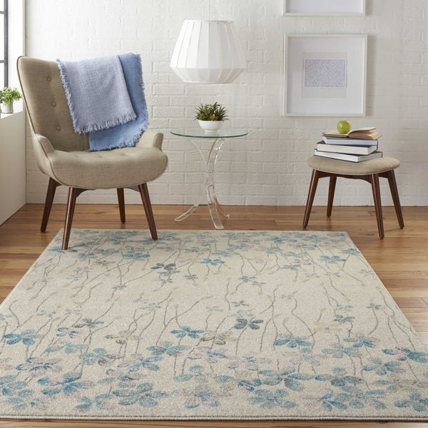 Nourison Sale Tranquil TRA04 Ivory Rug