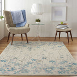 Nourison Sale Tranquil TRA04 Ivory Rug