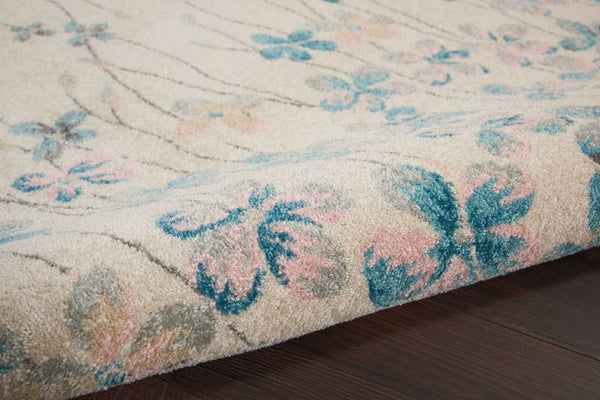 Nourison Sale Tranquil TRA04 Ivory Rug