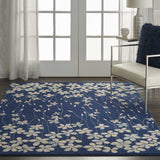 Nourison Sale Tranquil TRA04 Navy Rug