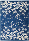 Nourison Sale Tranquil TRA04 Navy Rug