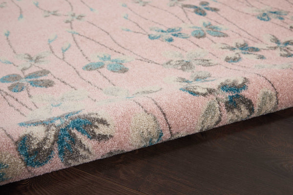 Nourison Sale Tranquil TRA04 Pink Rug