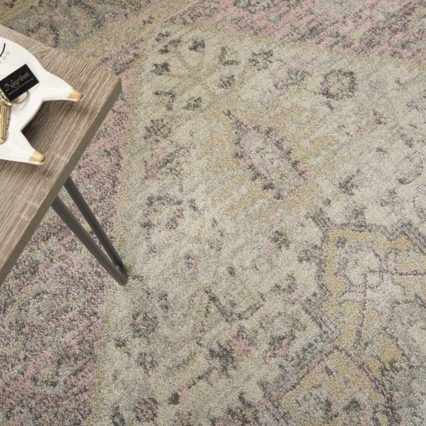 Nourison Sale Tranquil TRA06 Ivory/Pink Rug