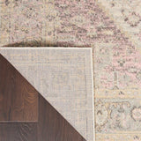 Nourison Sale Tranquil TRA06 Ivory/Pink Rug