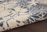 Nourison Clearance Tranquil TRA08 Beige/Navy Rug