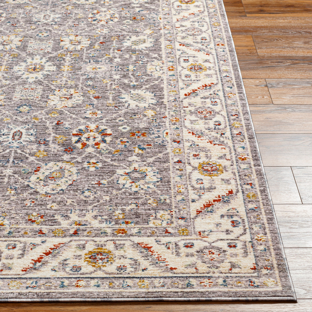 surya truva trv 2302 taupe rug