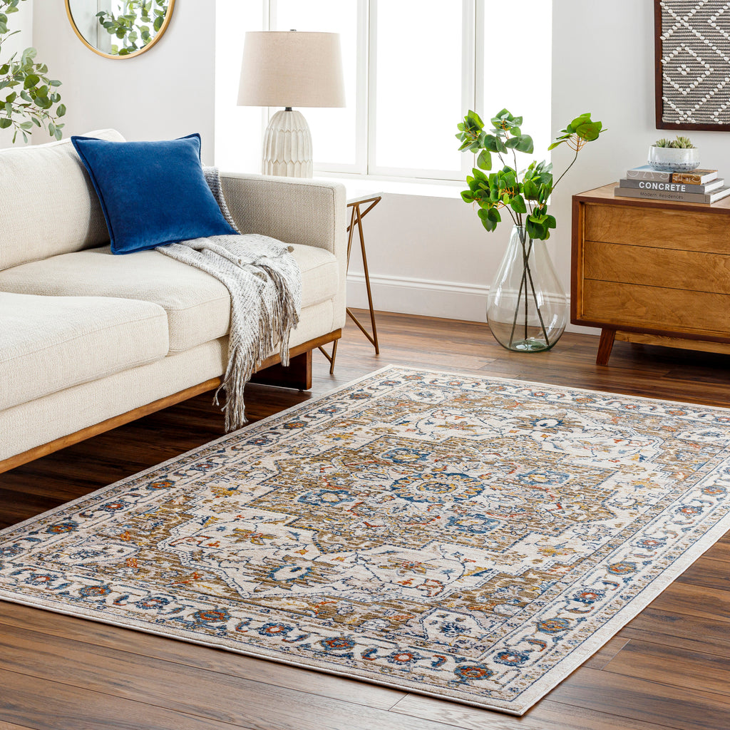 surya truva trv 2305 light grey rug