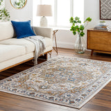surya truva trv 2305 light grey rug