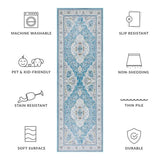 safavieh clearance tucson tsn136k turquoise rug