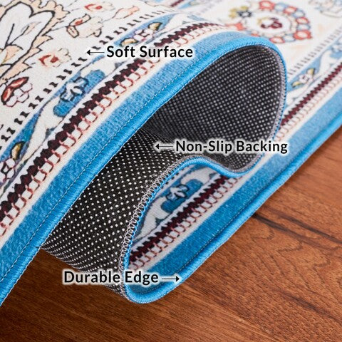 safavieh clearance tucson tsn136k turquoise rug