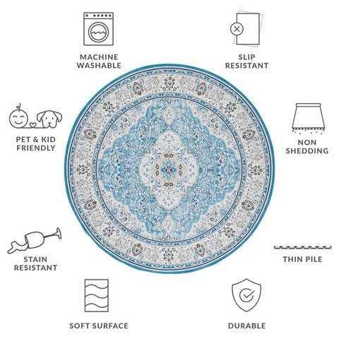 safavieh clearance tucson tsn136k turquoise rug