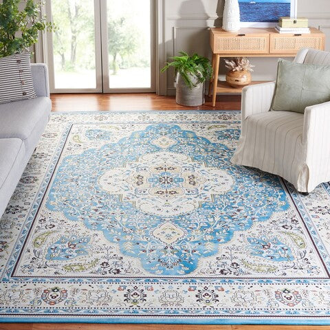 safavieh clearance tucson tsn136k turquoise rug