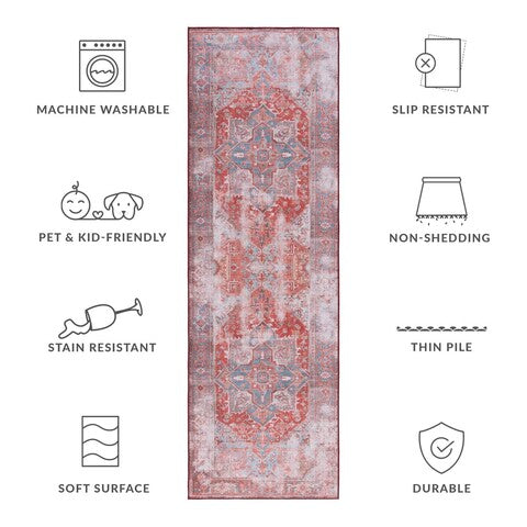 safavieh clearance tucson tsn167p rust rug