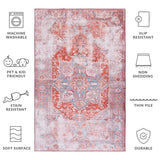 safavieh clearance tucson tsn167p rust rug