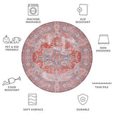 safavieh clearance tucson tsn167p rust rug