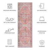 safavieh clearance tucson tsn168p rust rug