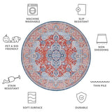 safavieh clearance tucson tsn171p rust rug