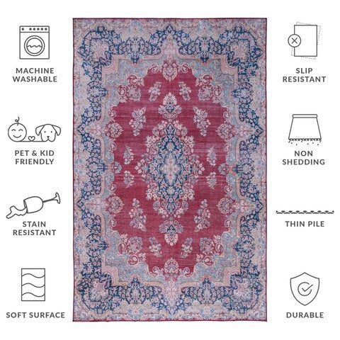 safavieh clearance tucson tsn182q red rug